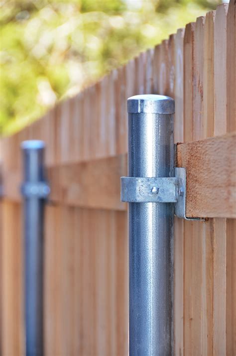 privacy fence using metal posts brackets|fence post fixings b&q.